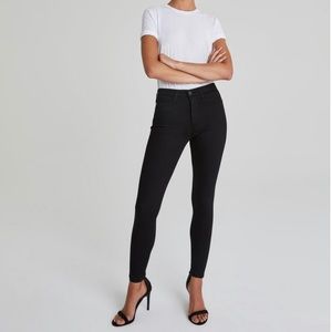 AG Black Jeans - The Farrah Skinny
